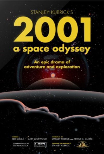 2001:스페이스 오디세이(2001:A Space Odyssey, 1968):인류의 기원에서 목성 탐사까지, 진화와 초월을 다룬 SF 명작